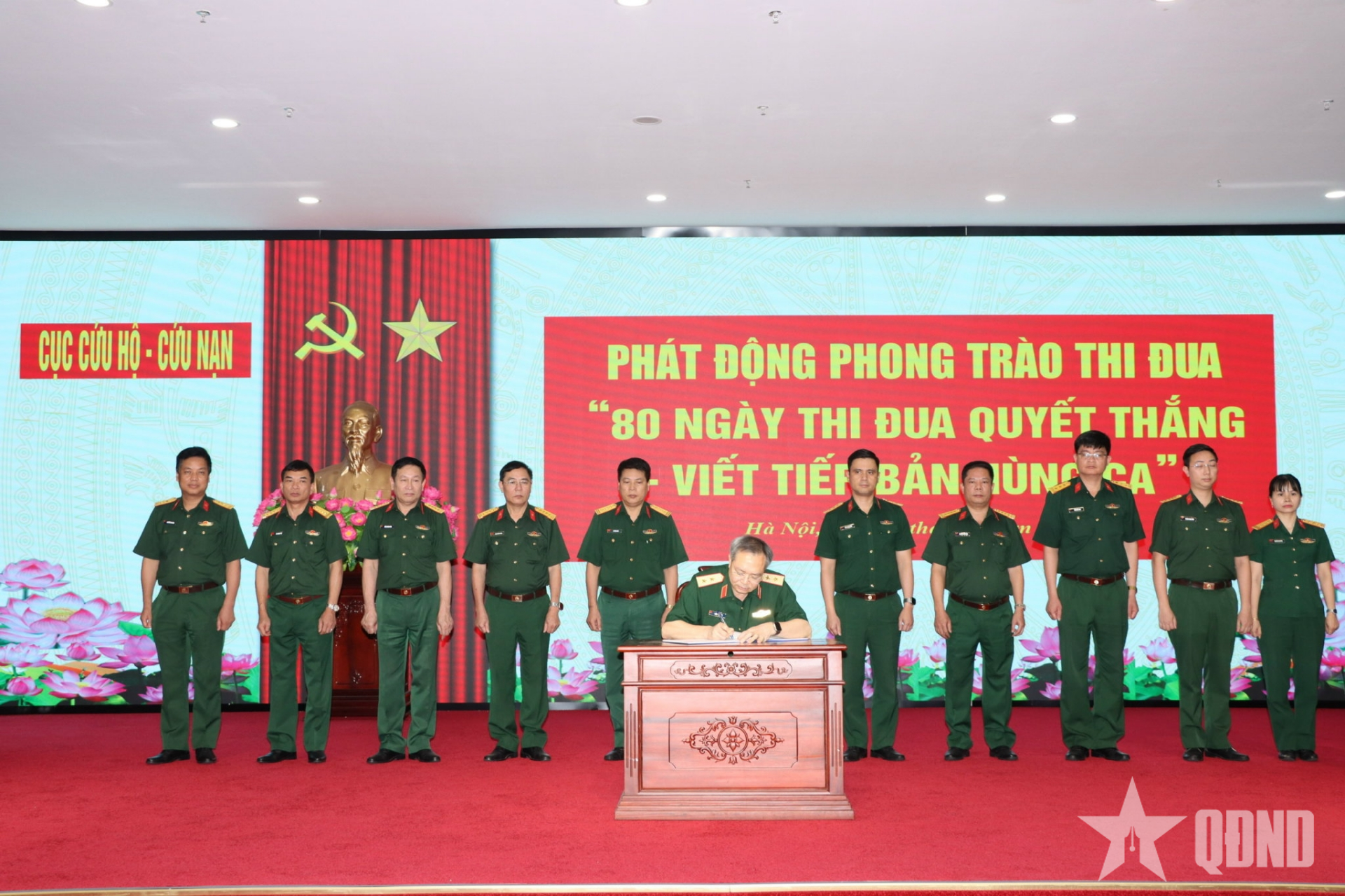 Cục Cứu hộ - Cứu nạn phát động đợt thi đua cao điểm